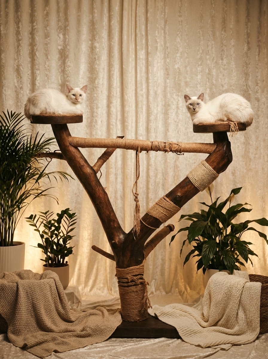 Siam Lilacpoint und Cinnamonpoint